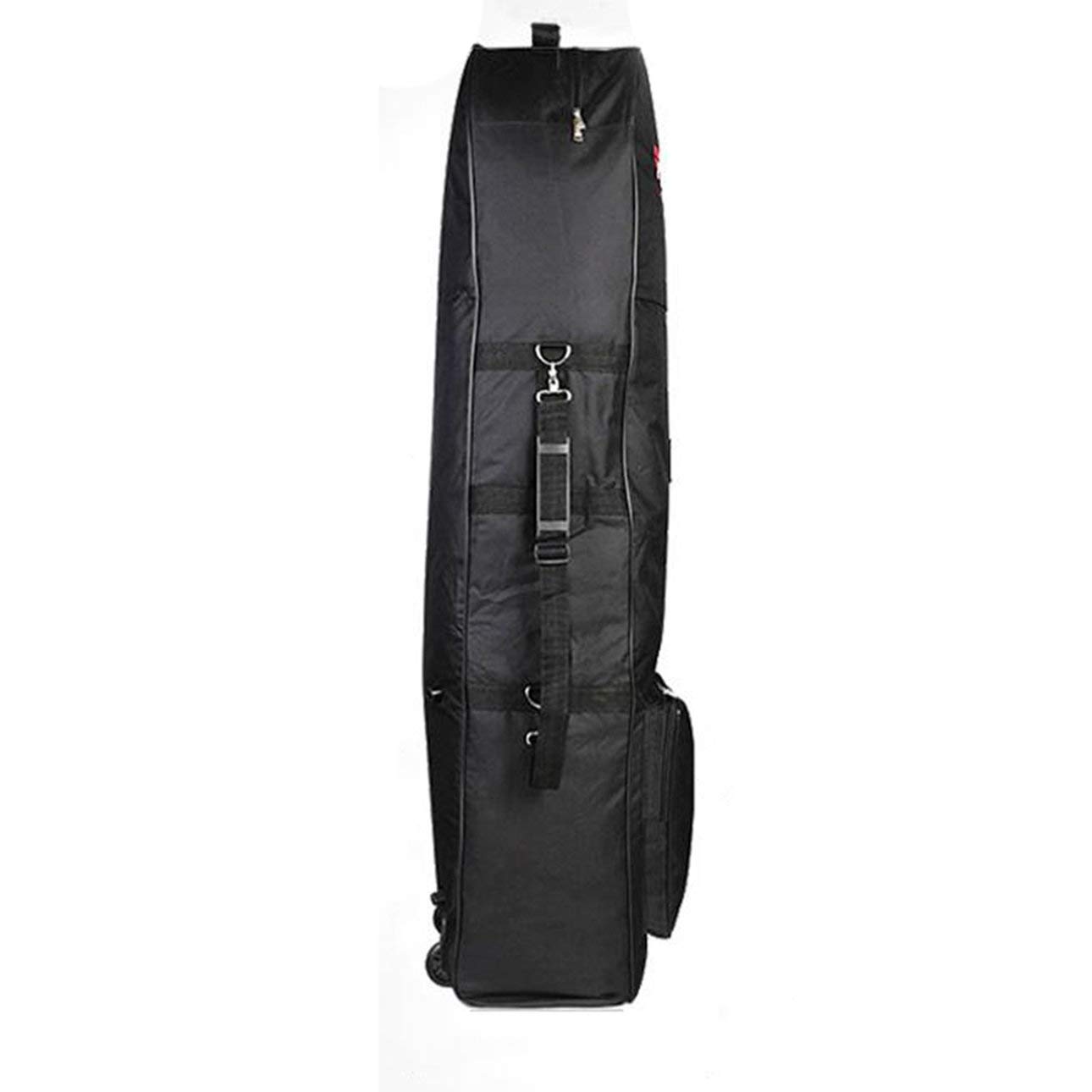 Housse de Protection de Voyage pour Sac de Golf Rembourré avec Roues en Nylon