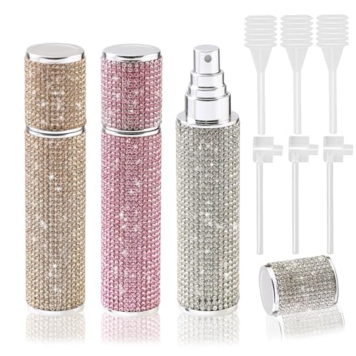 Botellas atomizadoras de perfume recargables 10 ml 3 piezas miniatura 1