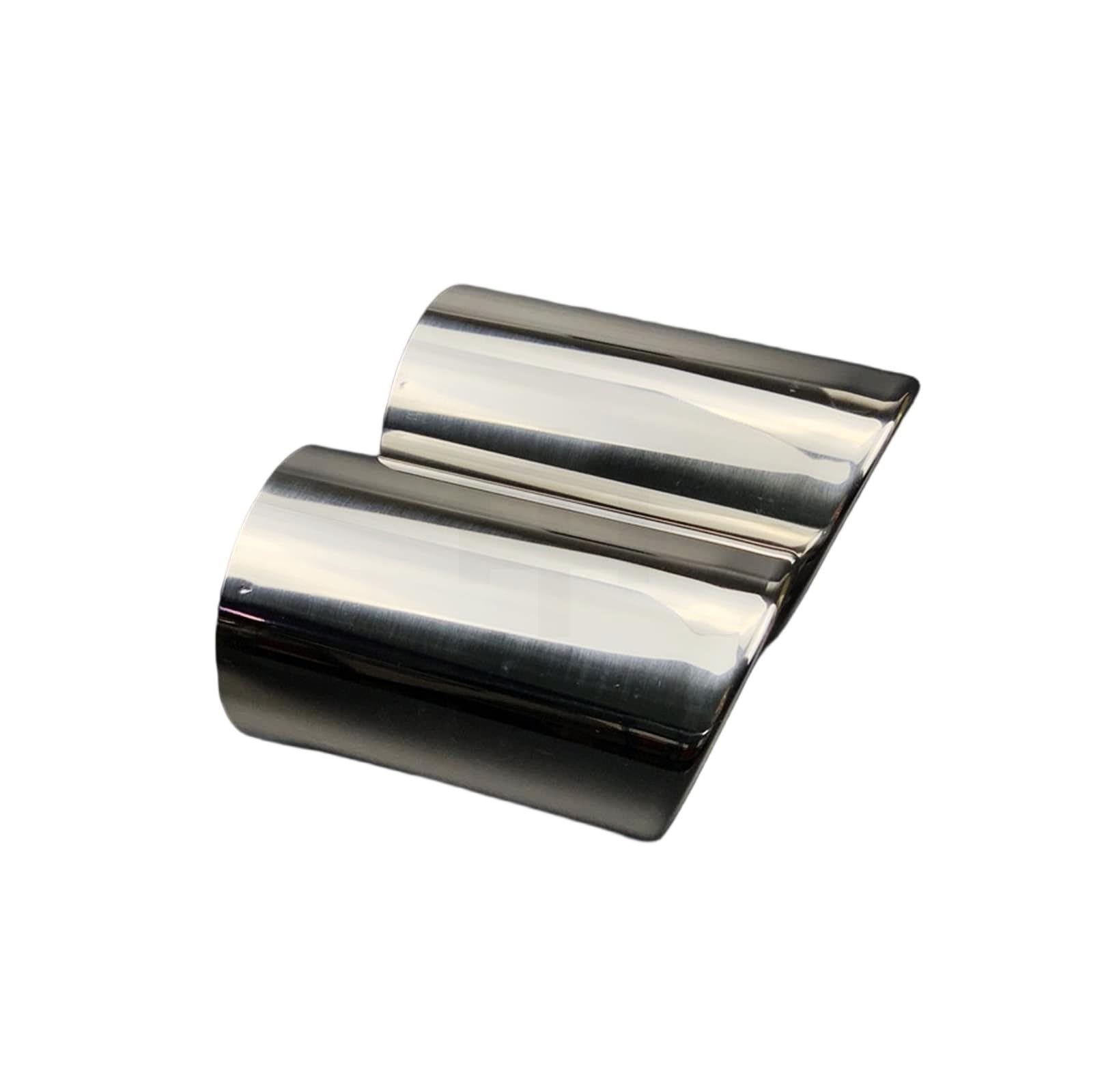 Car Silenciador Punta de Tubo Para Escape Trasero Para A1 2010-2017 A3 8P 2009-2017 A4 B8 A6 1.8T 2.0T 2009-2018 Q5