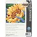 Dimensions Needlepoint Kit, Sunflower and Ladybug Floral Needlepoint, 5" x 5"
