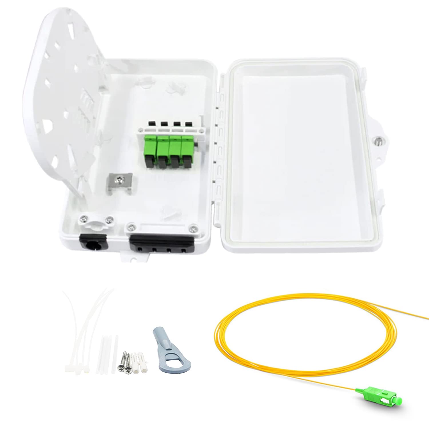 8/12/16/24/32 Core FTTH Fiber Optic PLC Splitter Distribution Box, Outdoor IP65 Waterproof - View #12