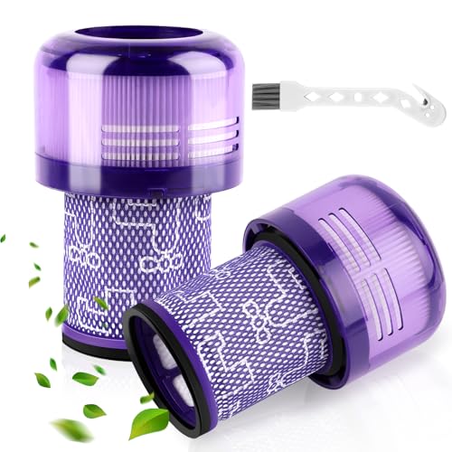 2 Stück HEPA Filter für Dyson V12 Detect Slim Staubsauger - Ersetzen Sie 971517-01