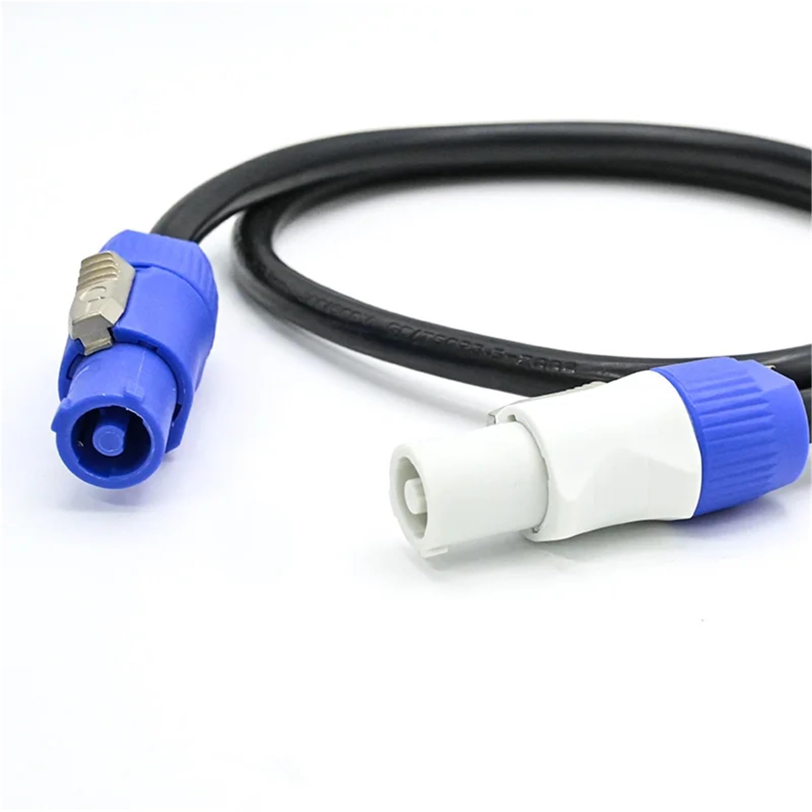 Elastyczny kabel 3 x 2,5 mm² / 1,5 mm² do zasilania sieciowego, przedłużenie 1 m, 1,5 m, 2 m, 3 m lub 5 m do oświetlenia scenicznego, wyświetlacza LED i wiązki. (1,5 m, 3 x 1,5 mm2 (16 AMP))