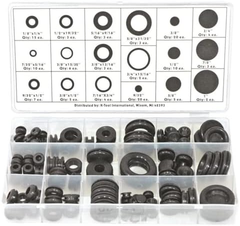 K Tool International Grommet Assortment - 125 Pieces image 4