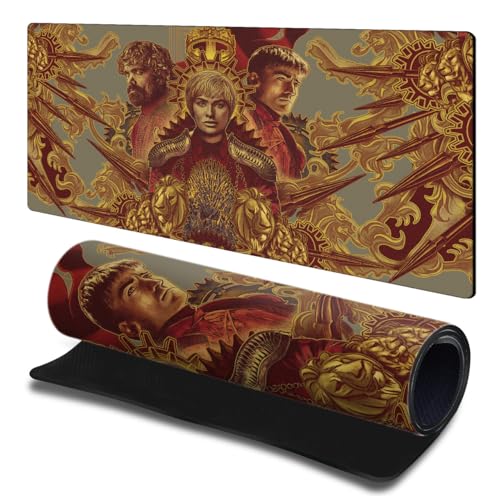 Tapis de souris Game of Thrones décore votre bureau PC et clavier de taille L 60x30cm Lannister