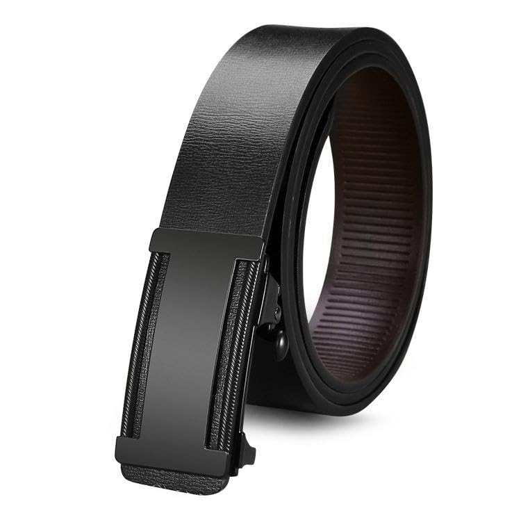 Men's Belt Adjustable for Formal Casual 45in