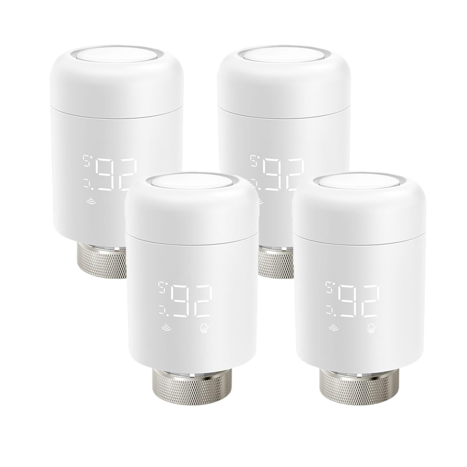 Zawór Termostatyczny Z Siłownikiem Grzejnikowym WiFi TRV, Regulator Temperatury Informacja O ZgodnośCi(4PC)