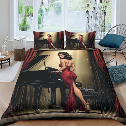 Parure de lit loup d'hiver 200x200 cadeau idéal chambre double - 4
