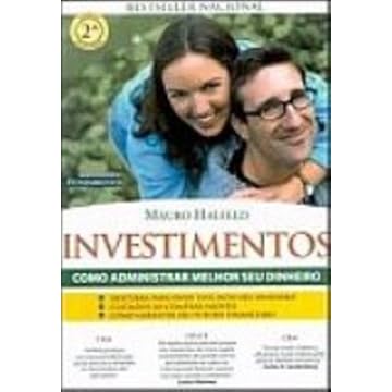Capa do livro Investimentos. Como Administrar Melhor O Seu Dinheiro