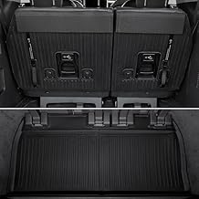 Cargo Mat for 2022-2025 2026 Kia Carnival 8 Passenger (Not for Hybrid) car Accessories, Full Coverage All Weather TPE Cargo Mat Trunk Mat Cargo Liner for Kia Carnival Accessories