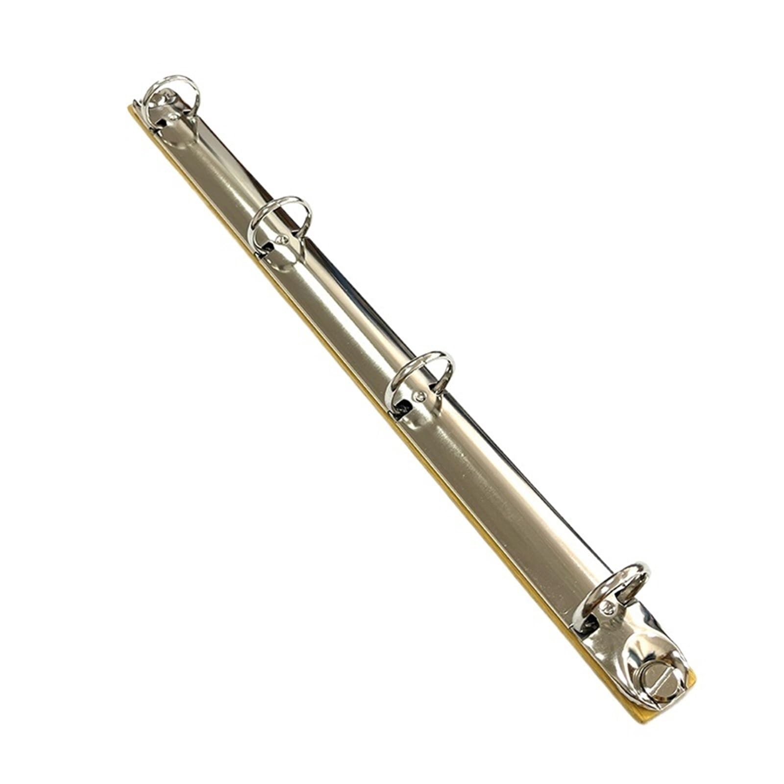 Raccoglitore ad anelli A5 Meccanismo raccoglitore 2 pezzi A4 Fermagli for fogli sciolti con fibbia staccabile in metallo(Silver)