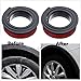 5.5cm*1.5m Black Car Rubber Fender Wide Wheel Arch Eyebrow or Strip UK 1Pc 5.5cmx1.5m Car Fender Flare Extension Wheel Eyebrow Arch Trim or Lip