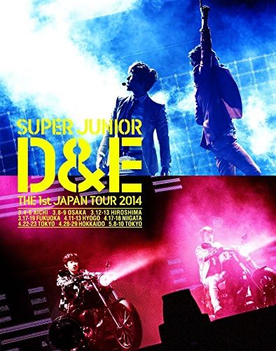SUPER JUNIOR D&E THE 1st JAPAN TOUR 2014 (First Press Limited