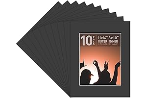 Golden State Art Photo Mats 11x14 for 8x10 Photos