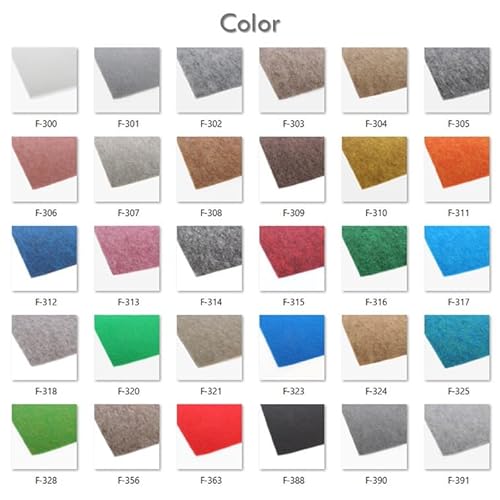 【1M単位切り売り】182cm幅 パンチカーペット ニューファインフロアー 床保護 最大16m 展示会 イベント ロールカーペット (F-302, 7m) [4]