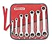 Proto J1180ma Reversible Wrench Set,metric,7 Pc