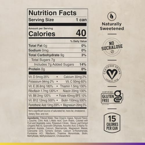 Image of FITAID Post Workout Recovery Drink Variety Pack, BCAA Electrolytes, Citrus, Zero Sugar & Creatine Options, 12 oz (Pack of 24)