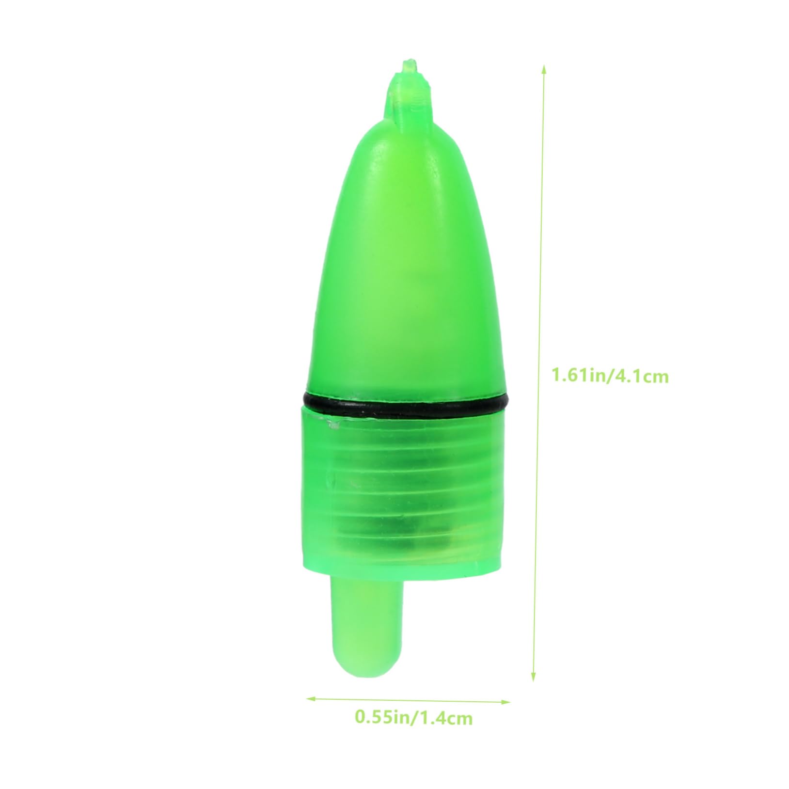 Happyyami 20pcs LED Fishing Rod Bite Alarm Lights Night Float Indicators for Night Fishing for Professional and Casual Fishermen