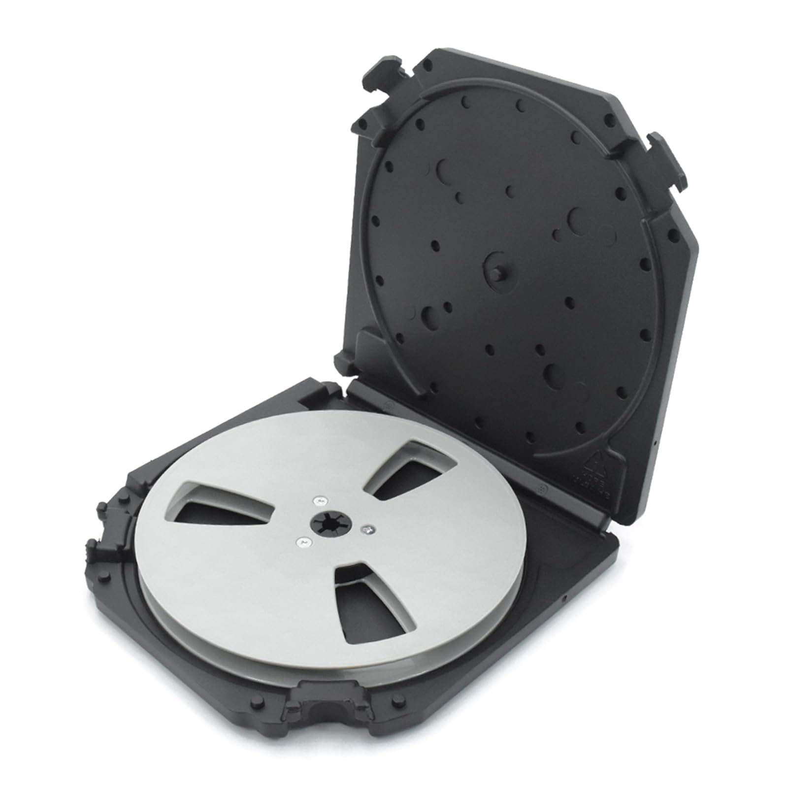 Zbiianxer Gy Empty 7Inch Tape Reel 3 Holes Design For Nostalgic Auditory Offering Reduced Noise And Durability Low Noise Reel
