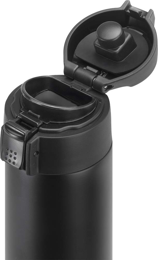 Zwilling 39500-508-0 Tazza Termica, 450 ml, Colore Nero, Acciaio Inossidabile