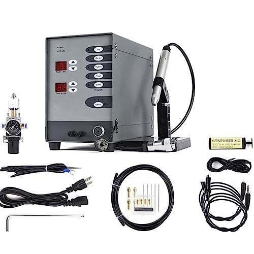 Zgrzewarka punktowa, automatyczna spawarka do biżuterii CNC, spawanie łukiem argonowym, 220 V, 50-600 A, 100 W, narzędzie do naprawy biżuterii