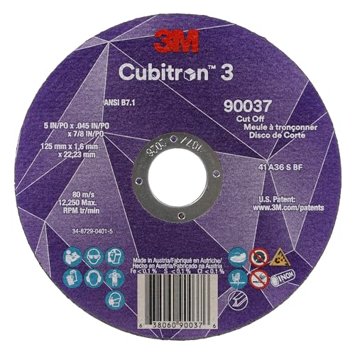 Roue abrasive 3M Cubitron 3 pour éliminer les blocages de coupe sur métal dur