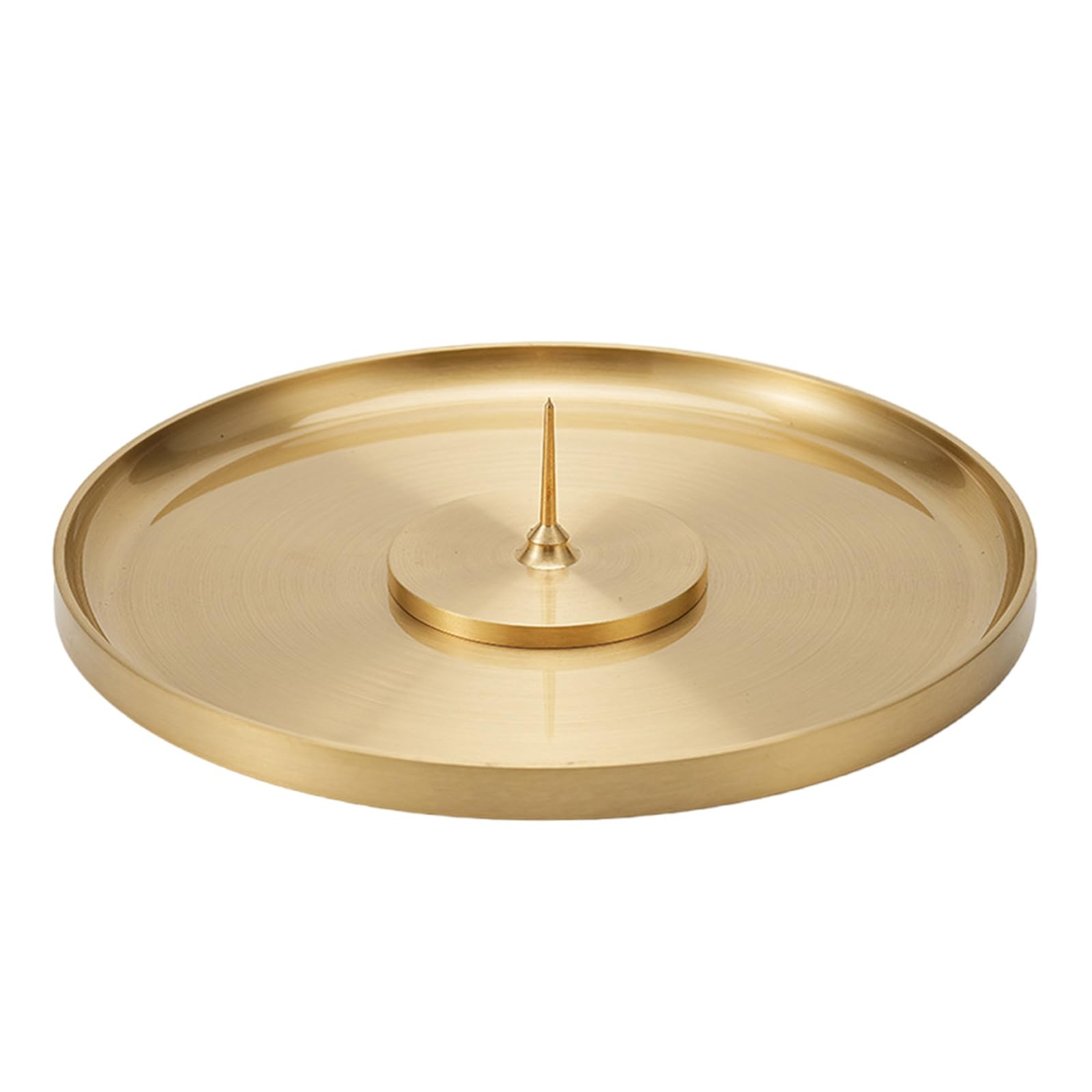 Base d'encens en laiton massif au design épuré et finitions premium