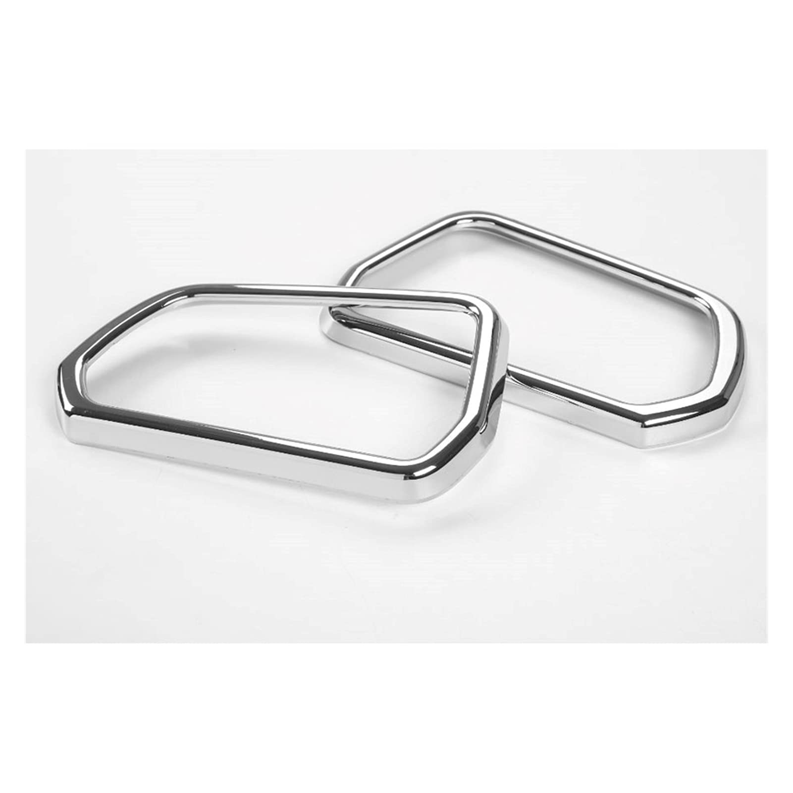 carcasa del espejo Para - 2015 2016 2017 2 Uds Marco De Espejo Retrovisor Exterior De Coche Molduras De Estilo Calcomanías Accesorio ABS