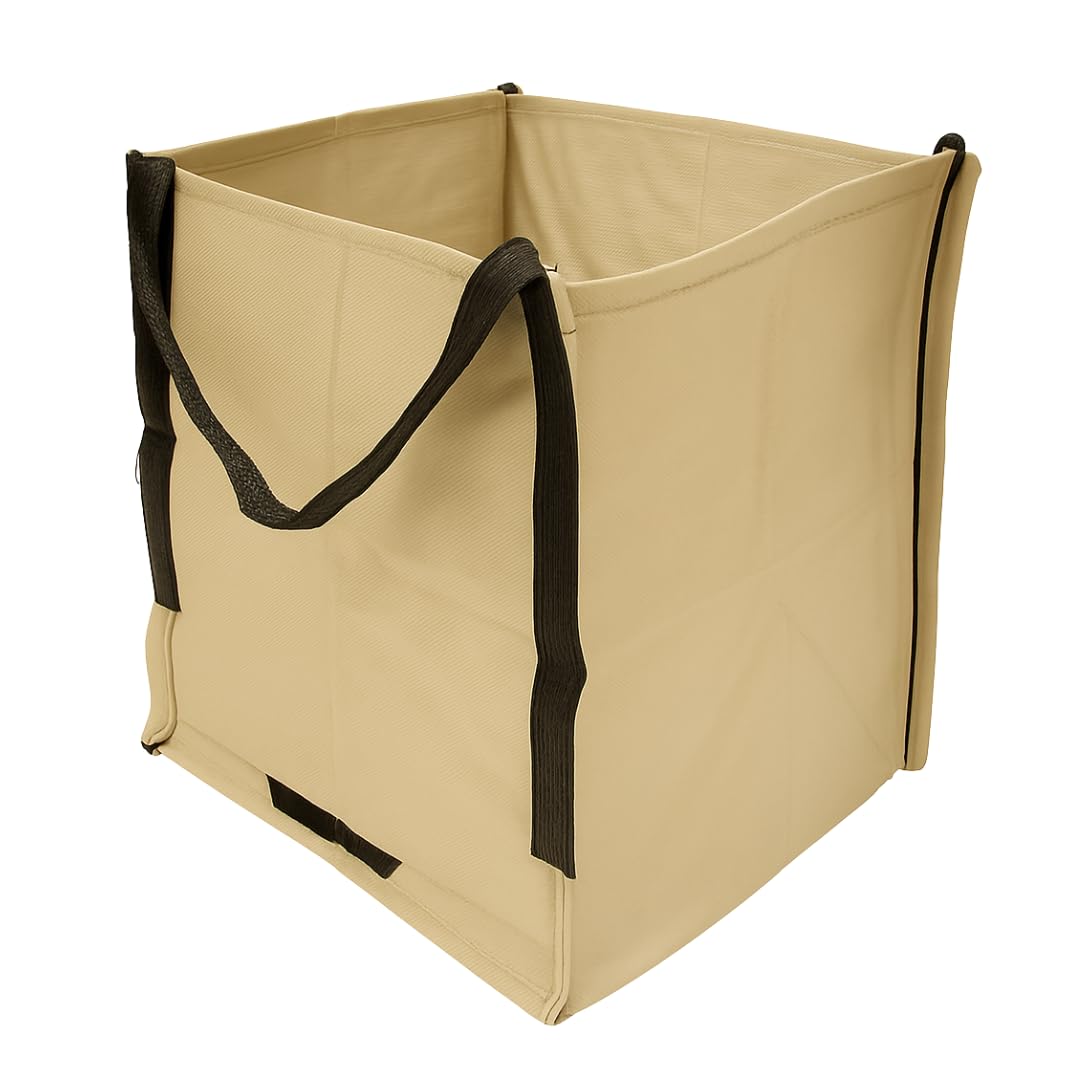 DURASACK Heavy Duty Storage Tote Bag 22-Gallon Rugged Woven Polypropylene Moving Bag, Reusable Self-Standing Design, Holds up to 500 Pounds, Single,