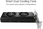 GTX 1050 Graphics Card for PC, 4GB GDDR5 128-bit, HDMI DisplayPort DVI-D, Computer GPU, Gaming Video Card, PCI Express x16, DirectX 12