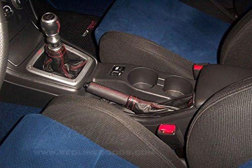 Miniatura 6 de RedlineGoods ebrake - Bota compatible con Subaru Impreza 2005-07. Hecho a medida, no universal. Piel negra italiana auténtica de alta calidad con