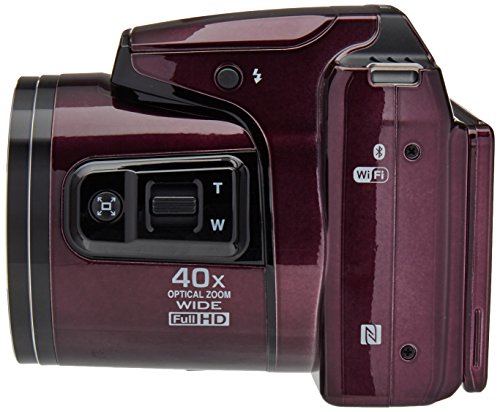 Image of Nikon B500 16 MP Point & Shoot Digital Camera, Plum