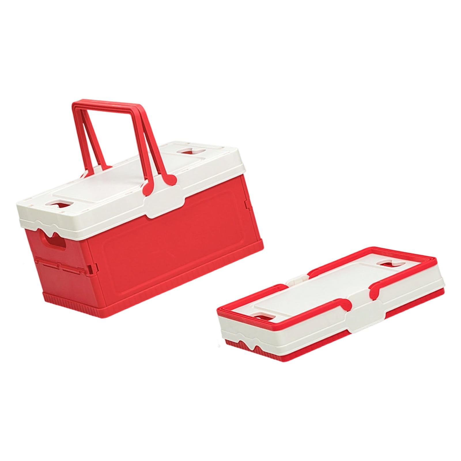 Piceioep Sturdy Folding Case Space Saving Design Home Use Water Resistant Camping Gear Storage Container Multipurpose Organiser