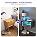 Homaterial Floating Nightstand with Charging Station and LED Lights, Floating Bedside Table with Drawers Wall Mounted Nightstands,for Bedroom Room, 21.3
