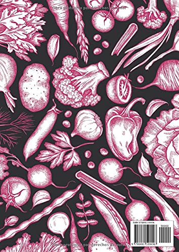 Miniatura 2 de Las Recetas favoritas de la Maestra Libro de cocina personalizado para recetas favoritas 50 recetas para completar Gran formato A4 Regalo ideal