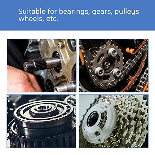 VooGenzek 200 Stück E-Clip Sicherungsringe Set, Sicherungsring Sicherungsscheiben Edelstahl E-clip Set, Externer Sicherungsring, 10 Größen M1.5/2/3/4/5/6/7/8/9/10 mit Kunststoffbox