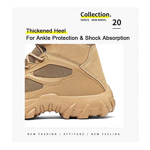 Bitiger Military Tactical 7 Inch Boots Breathable Lightweight Mens Army Jungle Shoes Desert Ankle Army Footwear For Men4