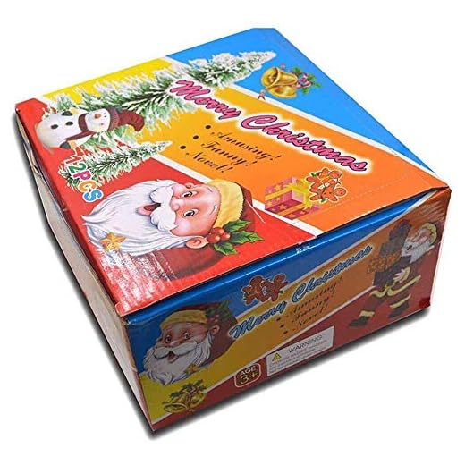 YuKeShop 12 st jul jultomten kläcker ägg, giftfri säkerhetsintelligens expanderar leksaker för barn