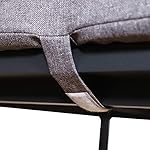 Aluminium Lounge-Set Grau 4-teilig