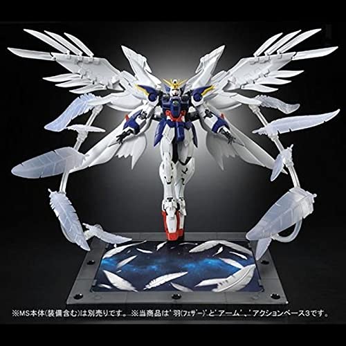 BANDAI RG 1/144 Wing Gundam Zero EW Seraphim Feather miniatura 2