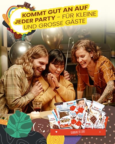 Süßigkeiten Box mit Kinderschokolade - \Schokotraum\ von Candy Circle, Wunderschöne Süssigkeiten Box mit Bueno, Kinder Schokolade und Kinder Country, als Geschenk oder Naschbox