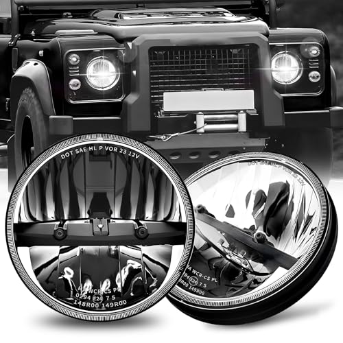 Phare Led Wrangler JK BraveWAY 7 Pouces 60W pour Rénover Votre Éclairage