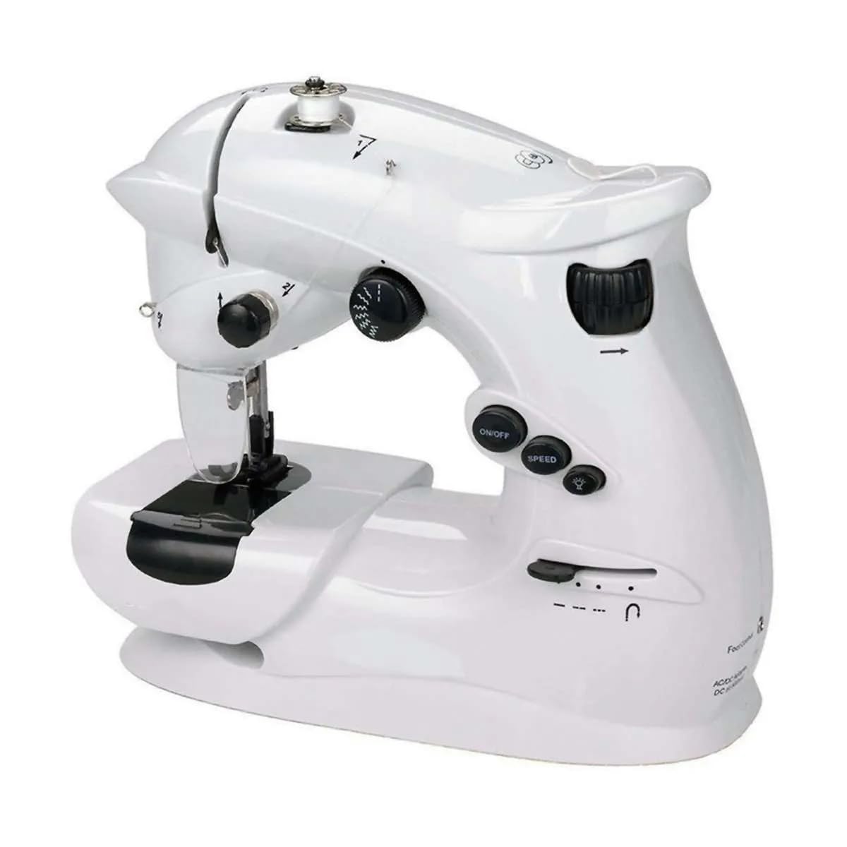 KLACK Máquina de Coser Doméstica 7 Puntadas Doble Hilo