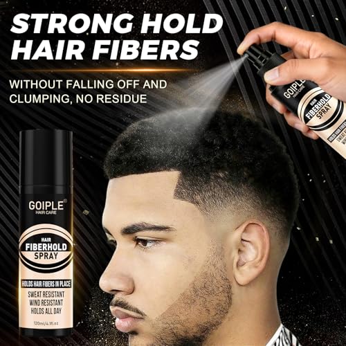 Spray Fijador Fibra Resistente al Agua para Cabello y Barba, Pack 2 miniatura 2