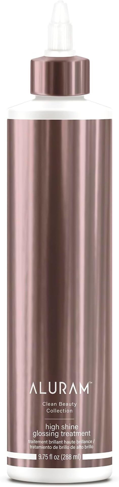 High Shine Glossing Treatment with Tri-Gloss Shine Complex, Nourishes & Conditions for a Weightless, Glossy Finish, Color-Safe Formula for All Hair Types, 9.75 fl oz