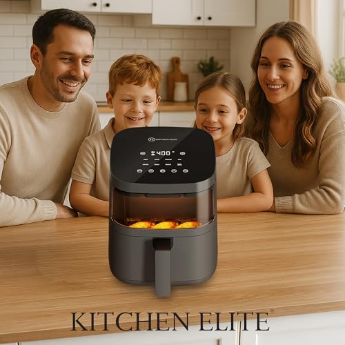 Kitchen Elite Digital Air Fryer Oven KE-AF-115-4QT-AMZ の商品画像 8