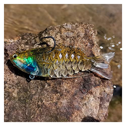 Shad bait leurre souple 21g multiicone silicone dark sleeper pour basse