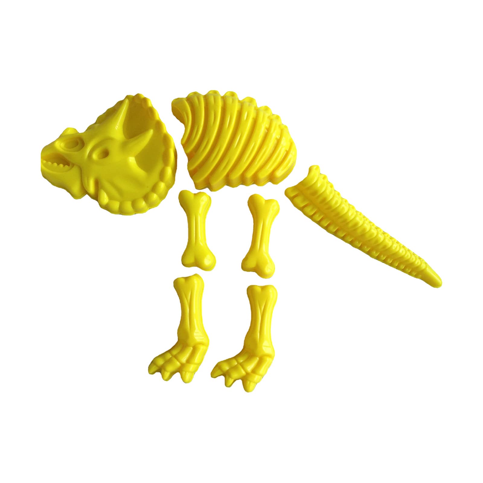 Play Sand Molds Dinosaur Skeleton Molds Children's Educational Beach Toys Summer Series