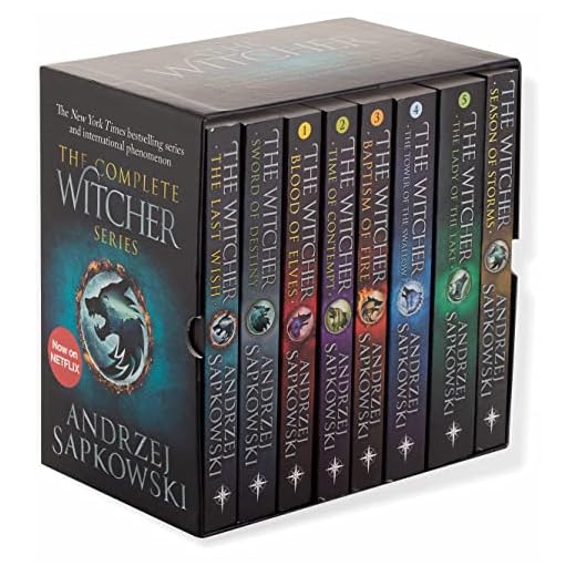 The Complete Witcher Series (8 Books Collection Box Set)