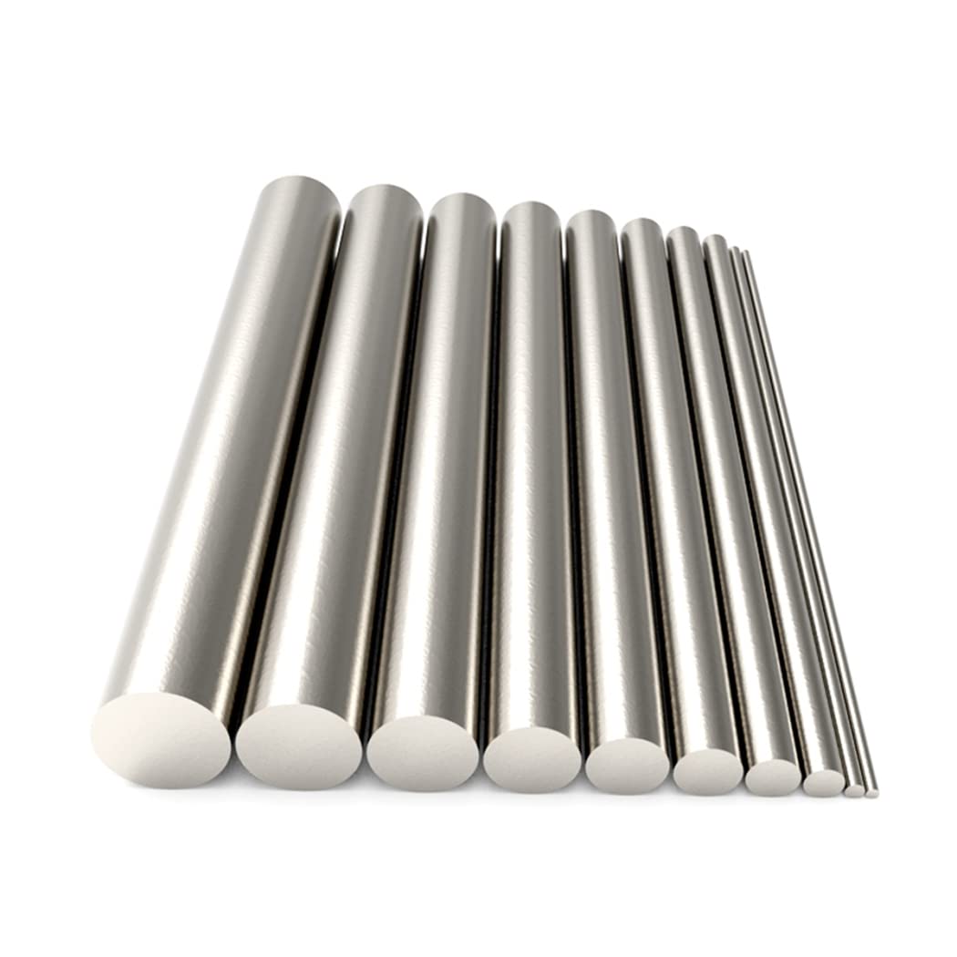 20 Stück Edelstahl Rundstäbe 6mm X 300mm - 304 V2A Metallstäbe Für Modellbau DIY Handwerk
